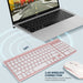 Advanced 2.4G Wireless Keyboard and Mouse Kit with Compact Design for Efficient Typing and Navigation