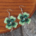 Lucky Clover Acrylic Dangle Earrings for Women Fashion Jewelry