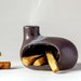 Ceramic Incense Burner with Palo Santo and Sage for Relaxation Aromatherapy