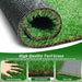 3x5FT Outdoor Artificial Grass Rug with 1.38-Inch Lush Decorative Pile