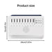 9. White Noise Bluetooth Speaker With Humidifier, Light & Sleep Aid Functions