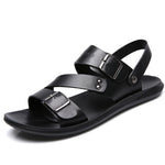 Men’s Large Size Dual-Use Cool Beach Sandals – Comfortable and Breathable