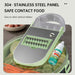 Multifunctional Vegetable Cutter Wiper Shredder Grater Kitchen Tool
