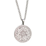 Stainless Steel Seven Angels Pendant - Magic Circle Necklace