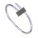 Electroplated Titanium Steel Bracelet for Women with Buckle Design