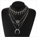 Vintage Tassel Pendant Necklace for Women – Multi-Layer Long Statement Jewelry