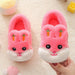 Kids' Cotton Indoor Slippers – Cute Rabbit Non-Slip Home Footwear