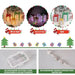 Festive Christmas Gift Box Set of 3 Decorative Indoor Lights for Holidays