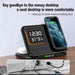 Tabletop 15W Fast Charging 5-in-1 Wireless Charger for iPhone and More