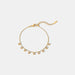 18K Gold-Plated Stainless Steel Classic Chain Bracelet for Women