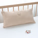 Embroidered Bear Bedside Pillow – Removable Cotton Baby Comfort Cushion