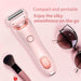 Dual-Headed Electric Hair Removal Device – Women's Private Hair Trimmer