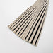 Women's Striped Contrasting Knit Sleeveless Midi Dress