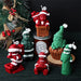 Cartoon Santa Claus Candle Mold Christmas Decorative Ornaments