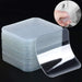 Multipurpose Transparent Traceless Removable Square Sticky Nano Gel Double Sided Adhesive Tape