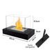 Square Four-Sided Alcohol Fireplace Lamp for Bar, Home & Desktop Decoration