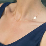 Bird & Leaves Pendant Necklace - Women’s Statement Jewelry