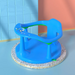 Baby Bath Stool – Anti-Slip Suction Cup Hug-Type Chair for Newborns
