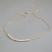 Brass 18K Gold Plated Natural Pearl Necklace Women's Fashion Necklace Jewelry