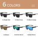 Fashion Polarized Sunglasses Men Women Square Oversized Anti Glare Sunglasses
