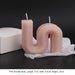 Home Decor Candles S Shape Aromatic Romantic Scented Candles