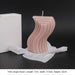 Home Decor Candles S Shape Aromatic Romantic Scented Candles