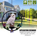 Owl Solar Garden Lights Resin Outdoor Wind Chimes Landscape Lights Decorative Chandelier