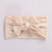 Baby Headband Girls Boys Elastic Knit Children Turban Baby Bows Headwear