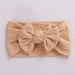Baby Headband Girls Boys Elastic Knit Children Turban Baby Bows Headwear