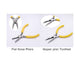 Multifunctional Hand Tools Jewelry Pliers Equipment Round Nose End Cutting Wire Pliers