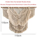 Large Macrame Tapestry – Boho-Chic Handwoven Wall Decor