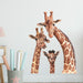 Cute Giraffe Family Wall Stickers Bedroom Living Room Wall Decor Stickers