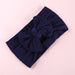 Baby Headband Girls Boys Elastic Knit Children Turban Baby Bows Headwear