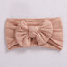 Baby Headband Girls Boys Elastic Knit Children Turban Baby Bows Headwear