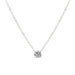 Trendy Sterling Silver AAA Zircon Pendant Necklace Women Fashion Fine Jewelry