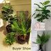 125cm Large Artificial Palm Tree Tropical Plants Home Garden Room Decor