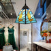 Tiffany Pendant Lights Mediterranean Loft Home Decor Glass Hanging Lamp