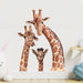 Cute Giraffe Family Wall Stickers Bedroom Living Room Wall Decor Stickers