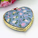 Mini Makeup Compact Pocket Floral Mirror Portable Two-Side Folding Blob Mirror