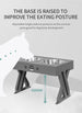 Foldable Elevated Pet Feeder Bowl – Adjustable Stainless Steel Dog Bowl