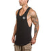 Gym Clothing Cotton Singlets Bodybuilding Tank Top Men's Fitness Sleeveless Vest