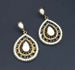 Long Ethnic Luxury Dangle Vintage Earrings Women's Wedding Jewelry