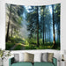 Large Forest Tapestry – Nature-Inspired Wall Art Decor