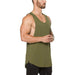 Gym Clothing Cotton Singlets Bodybuilding Tank Top Men's Fitness Sleeveless Vest