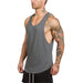 Gym Clothing Cotton Singlets Bodybuilding Tank Top Men's Fitness Sleeveless Vest