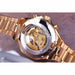 Mechanical Sport Design Bezel Fashion Watch Mens Luxury Wristwatch