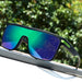 Fashion Polarized Sunglasses Men Women Square Oversized Anti Glare Sunglasses