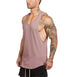 Gym Clothing Cotton Singlets Bodybuilding Tank Top Men's Fitness Sleeveless Vest