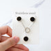 Stainless Steel Trendy Jewelry Women's Pendant Necklace Earrings