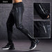 Men's Fashion Zipper Pants Training Joggings Fitness Sports Pants